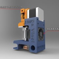 XYZ DA VINCI DOUBLE FAN CARRIAGE. - Thumbnail 3