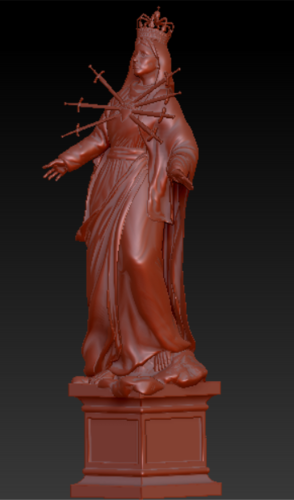 Our Lady of Sorrows 3D Print 413461