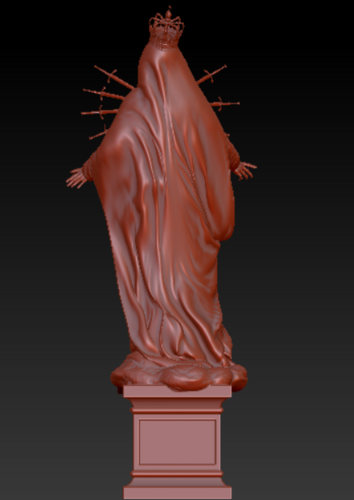 Our Lady of Sorrows 3D Print 413465