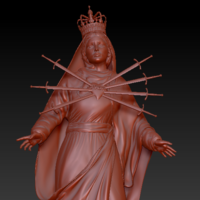 Small Our Lady of Sorrows 3D Printing 413466