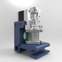 XYZ Da Vinci 1.0 Three fan extruder carriage. - Thumbnail 2