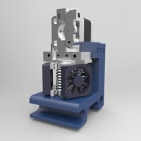 XYZ Da Vinci 1.0 Three fan extruder carriage. - Thumbnail 6