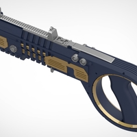 Bloodsport rotating gun from the movie Suicide Squad 2021 - Thumbnail 4