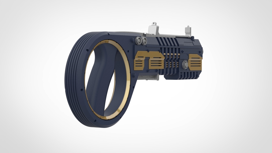 Bloodsport rotating gun from the movie Suicide Squad 2021 3D Print 413578