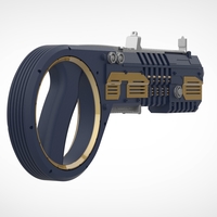 Bloodsport rotating gun from the movie Suicide Squad 2021 - Thumbnail 7