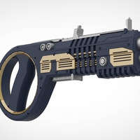 Bloodsport rotating gun from the movie Suicide Squad 2021 - Thumbnail 9