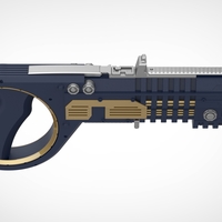 Bloodsport rotating gun from the movie Suicide Squad 2021 - Thumbnail 11