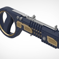 Bloodsport rotating gun from the movie Suicide Squad 2021 - Thumbnail 14