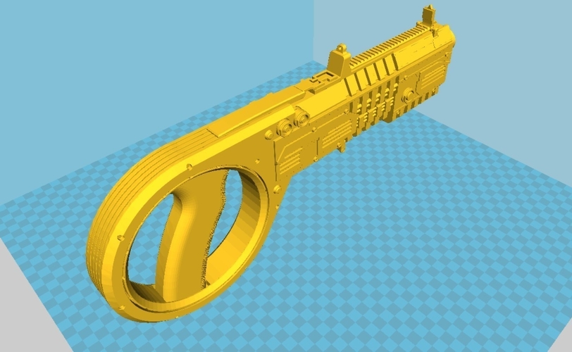 Bloodsport rotating gun from the movie Suicide Squad 2021 3D Print 413588