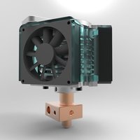 XYZ Da Vinci 1.0 Three fan extruder carriage. - Thumbnail 9