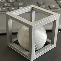 Small Box with ball inside 3D Printing 413630