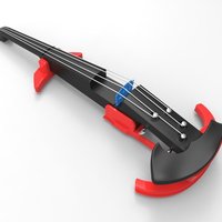 Easy printing Electric Violin. - Thumbnail 3