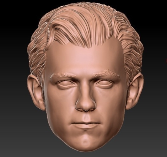 Head sculpt Peter parker 3D Print 413730