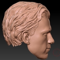 Head sculpt Peter parker - Thumbnail 2