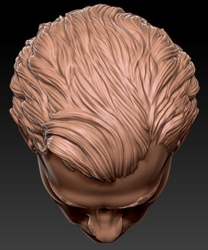 Head sculpt Peter parker 3D Print 413735