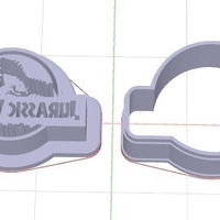 Cortante y marcador JURASSIC WORLD 3D model - Thumbnail 1