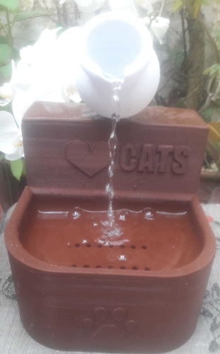 Water cooler for cats 3D Print 413755
