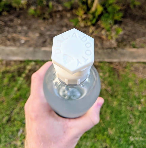 Dial-A-Dooty (Smartwater bottle bidet) 3D Print 413772