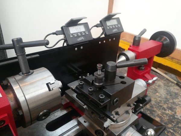 DRO (digital read out) Brackets  and supports for HF 7x10 mini L