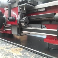 DRO (digital read out) Brackets  and supports for HF 7x10 mini L - Thumbnail 3