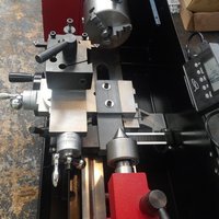 DRO (digital read out) Brackets  and supports for HF 7x10 mini L - Thumbnail 5
