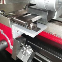 DRO (digital read out) Brackets  and supports for HF 7x10 mini L - Thumbnail 8