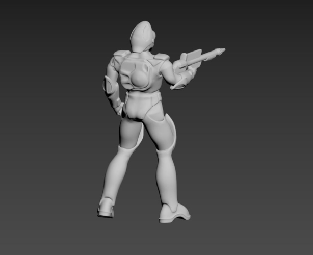 RRT Style Zentradi Heavy Infantry - Project Echelon 3D Print 413966
