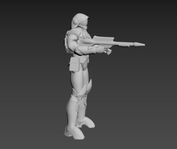 RRT Style Zentradi Light Infantry - Project Echelon 3D Print 413970