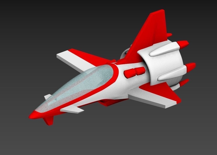 RRT Fan Jet Racer Plane Aircraft - Project Echelon 3D Print 413972