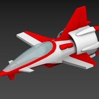 Small RRT Fan Jet Racer Plane Aircraft - Project Echelon 3D Printing 413972
