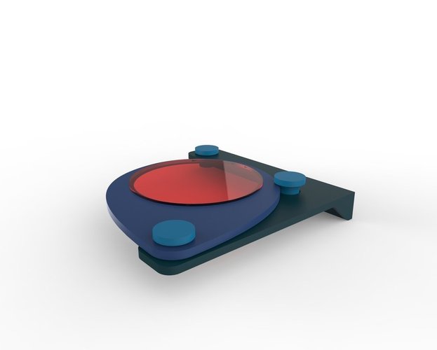 Rotating dual lens holder for Uncia DLP printer. 3D Print 41399