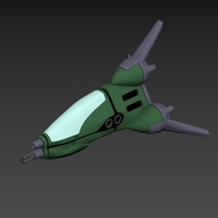 Small RRT Style Zentradi Gnerl Fighter – Project Echelon 3D Printing 414014