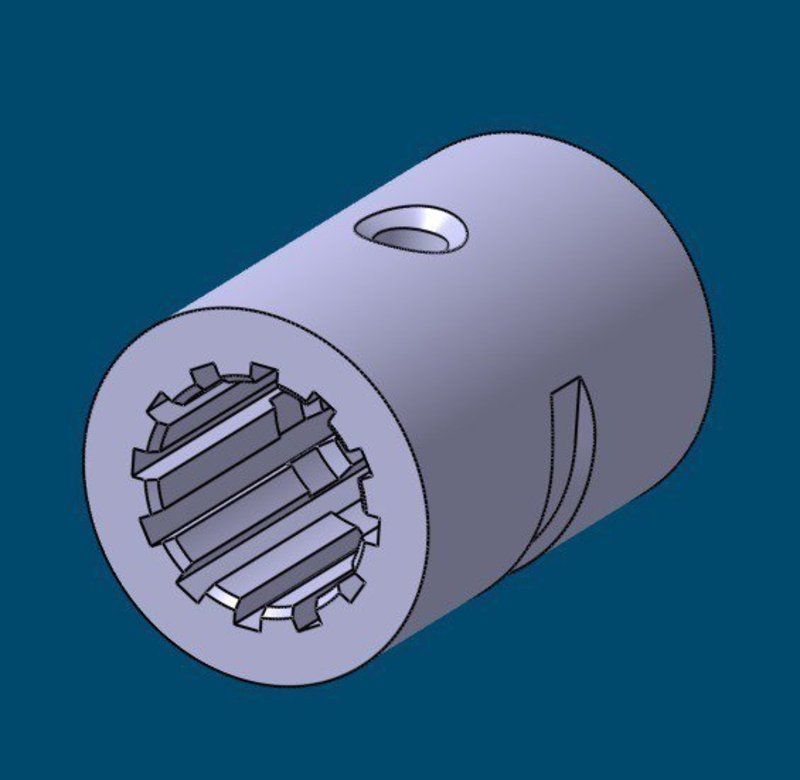 LM12UU linear guide - no balls