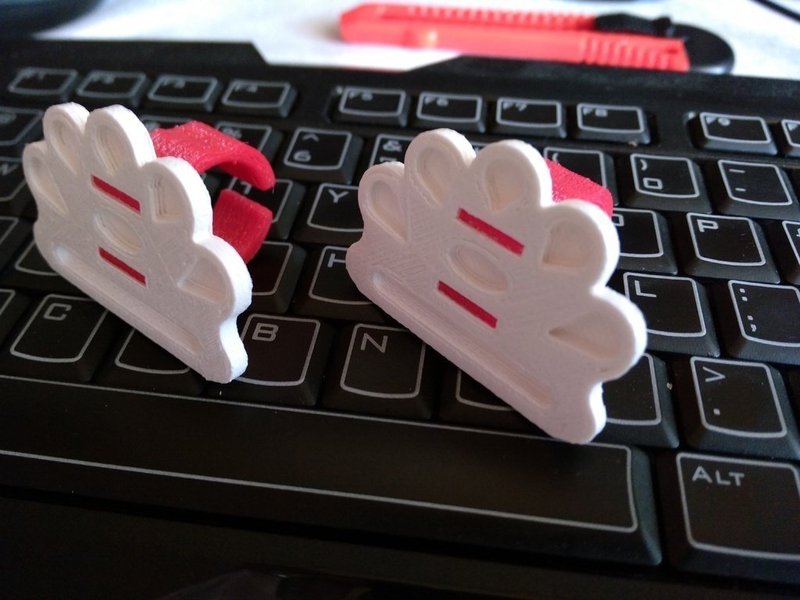 Nail painter's palette ring