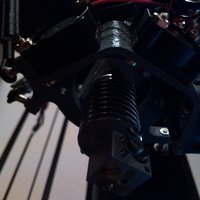 modded rostock for all metal extruder - Thumbnail 3