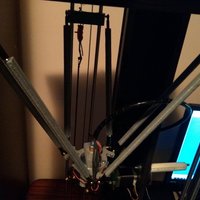 modded rostock for all metal extruder - Thumbnail 5