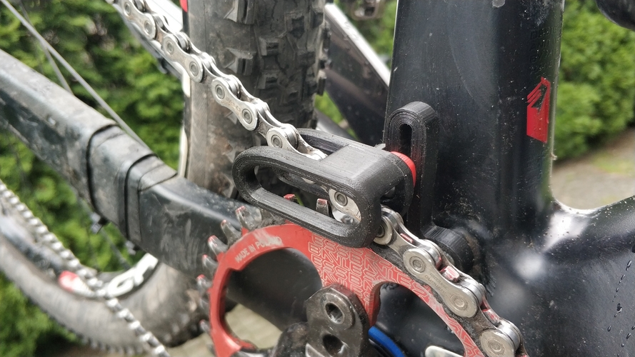 Chain guide e type low direct mount mtb xc bike 3D Print 414680