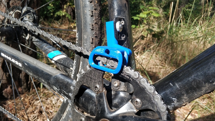 Chain guide braze on cx/road bike adjustable, ultra light