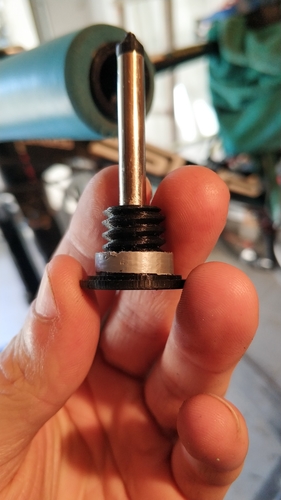Tubeless repair kit hidden in bar end plug MTB dynaplug 3D Print 414701