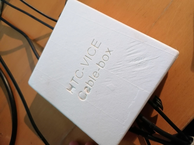 HTC-Vive Cable Box 3D Print 414706