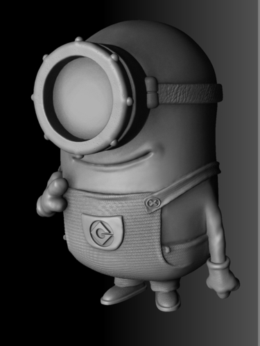 Minion Karl .For 3d print.STL.