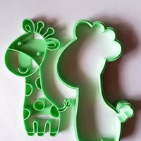 Small Cute giraffe  3D Printing 414870