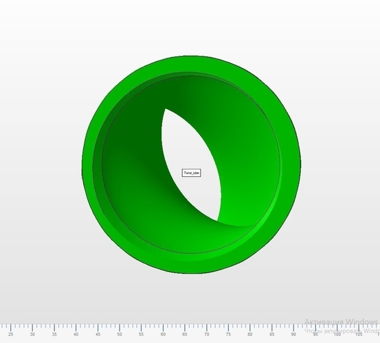 BUILD A CUSTOM BONG - MIDDLE PART (TWIST TUBE) 3D Print 414915