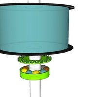 Filament stack with free spinning spools - Thumbnail 4