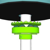 Filament stack with free spinning spools - Thumbnail 6