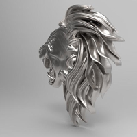 Lion head pendant - Thumbnail 8