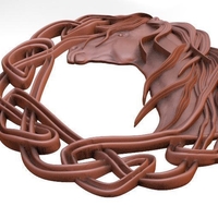 Celtic horse 2 CNC - Thumbnail 5