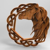 Celtic horse 2 CNC - Thumbnail 7