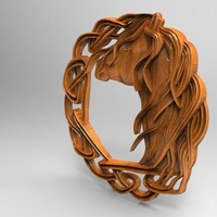 Celtic horse 2 CNC - Thumbnail 8