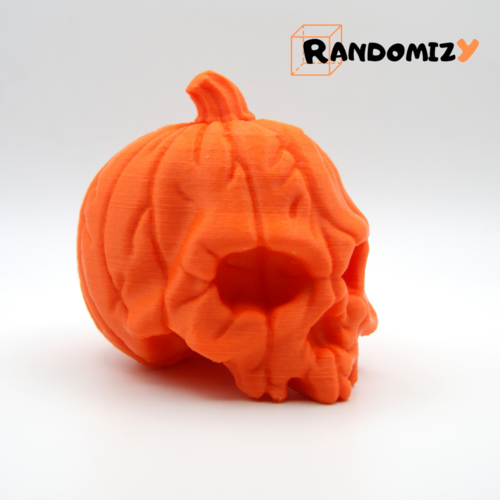 Pumpkin Skull 3D Print 415036